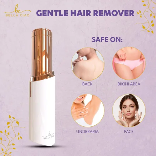Miniatura 4 de Bella Ciao Dispositivo de depilación facial para mujeres, blanco, productos de belleza precisos y suaves para el cuidado personal para damas