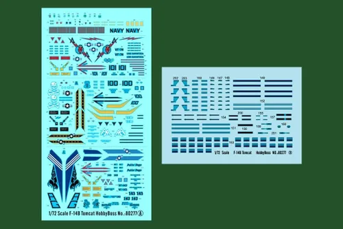 Miniatura 3 de Hobby Boss HY80277 F-14B Tomcat Kit de construcción de modelo de avión