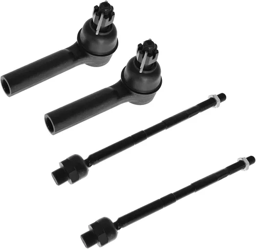 Miniatura 181 de TRQ Juego de barras de acoplamiento delanteras interiores y exteriores de 4 piezas compatible con Jeep Cherokee 1991-2001 y Comanche 91-92