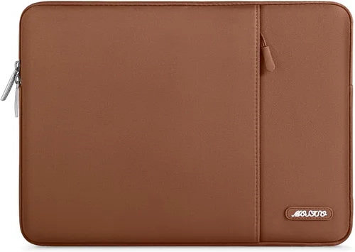 Miniatura 53 de MOSISO Funda vertical de poliéster con bolsillo para laptop de 15, 15.6 y 16 pulgadas, para computadora MacBook Pro 16 M4, M3, M2 y M1, HP, Acer