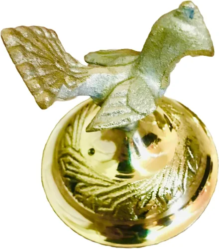 Miniatura 2 de Karuwa - Tarro de agua tradicional tallado a mano Bhojpure 8 IN Karuwa de Nepal Antiguo Kansa Bronce Almacenamiento de agua natural Ghada Kalash
