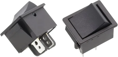 Miniatura 33 de 3 piezas Interruptor de engranajes de 31x25mm de 6 pines 6V/12V Interruptor de palanca de avance, parada, marcha atrás para juguetes eléctricos