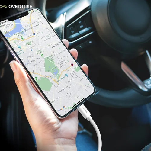 Miniatura 8 de Overtime Cable Lightning para iPhone, certificado MFI, cable de carga USB-A a Lightning portátil e inteligente, cable de carga rápida de Apple