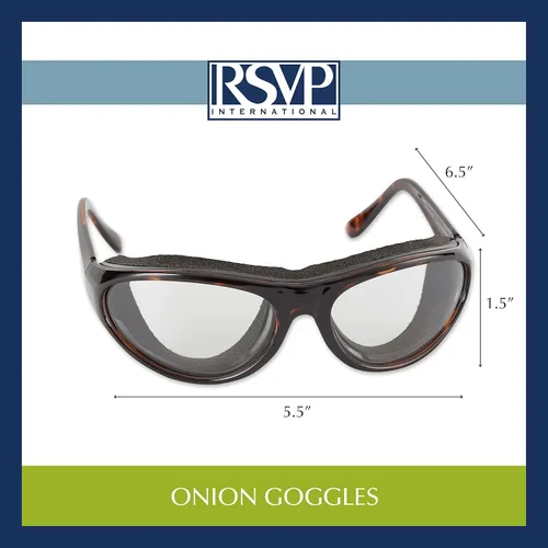 Miniatura 6 de RSVP International Gafas de cebolla, lentes sin niebla, prepara alimentos de forma segura sin lágrimas