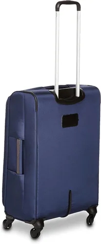 Miniatura 4 de Tienda Basics Maleta de equipaje giratoria de mano Softside con ruedas, Azul marino, 30 pulgadas