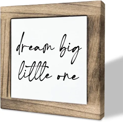 Miniatura 8 de Letrero inspirador, caja de madera con placas de escritorio, letrero cristiano, letrero de mesa de madera, decoración de mesa religiosa