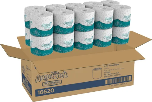 Miniatura 3 de Papel higiénico Georgia-Pacific Angel Soft ps 16880, blanco, 2 capas, con relieve prémium, 60