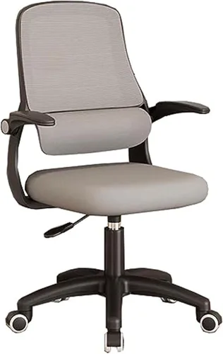 High Back Desk Chair,Ergonomic Office Chair,Mesh Desk Lumbar Support Computer Chair with Wheels and Flip-up Arms,Swivel Task Adjustable Height Home