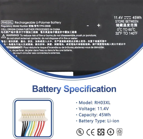 Miniatura 2 de ANTIEE RH03XL - Batería para portátil HP ProBook 630 640 650 430 440 445 450 G8 G9 G10 EliteBook 645 650 655 G9 G10 Series RHO3XL M02027-005 M011