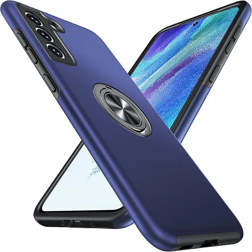 Miniatura 59 de Anqrp Diseñada para Samsung Galaxy S22 Ultra Funda, Incorporada [Protección contra Caídas de 15 Pies][Disipación de Calor] Protección de Grado Rojo