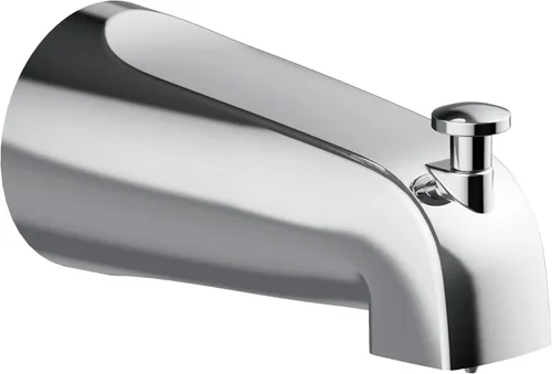 Miniatura 6 de Design House 522920 Grifo desviador de bañera deslizable, 5 pulgadas, níquel satinado