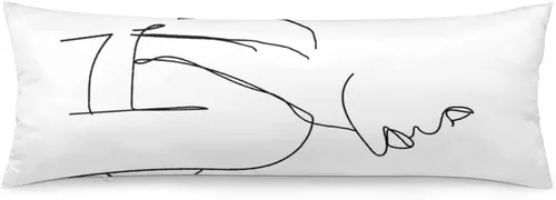 Miniatura 12 de Funda de almohada corporal, estilo bohemio, abstracto, con hojas de Monstera tropicales, para cama, tamaño grande, suave, estilo mediados de siglo