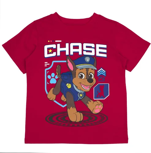 Miniatura 4 de Paw Patrol Nickelodeon Marshall, Chase, and Rubble Boys' 3 Pack T-Shirts for Toddlers and Little Kids BlueNavyYellow