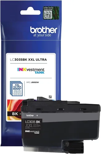 Miniatura 8 de Brother LC3033Y original cartucho de tinta amarillo de alto rendimiento para tanque de tinta, rendimiento de página de hasta 1500 páginas, LC3033