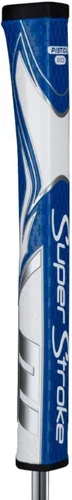 Miniatura 23 de SuperStroke Zenergy Pistol Golf Putter Grip Blanco/Plata