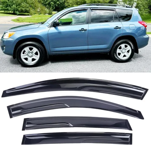 Miniatura 12 de Viseras laterales para ventana, deflectores de ventilación, deflectores de ventilación para Chevrolet Equinox 2018, 2019, 2020, 2021, 2022, 2023