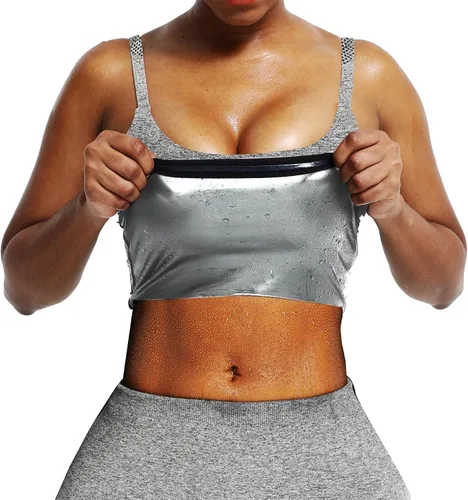 Miniatura 8 de Cinturón de Entrenamiento y Adelgazamiento con Banda de Sudoración para Mujeres, Cinturón Sauna para Pérdida de Grasa del Vientre Inferior, Adecuado