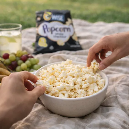 Miniatura 5 de Wise Snacks Palomitas de maíz, queso cheddar blanco, 2.250 onzas (12 unidades), sin gluten, grano entero, Air Popped