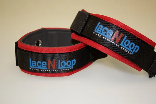 Miniatura 4 de Lace N Loop Correas (par) - Convertidor de guantes de boxeo con cordones