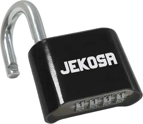 Jekosa® JKB/50 [Weatherpoof] Cerradura de combinación resistente al aire libre - Cerradura con código de 4 dígitos [sin llave] - Ideal para puerta,