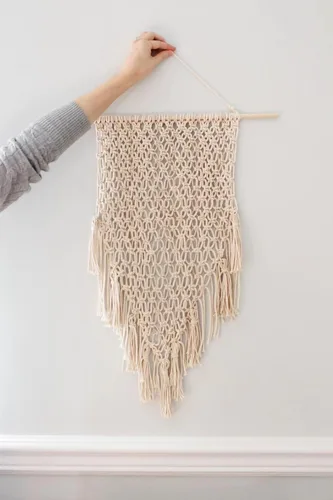 Miniatura 9 de Cuerda de macramé de 4 mm x 328 yardas (984 pies), cuerda de macramé de algodón natural - cuerda de algodón de macramé trenzada de 3 hilos