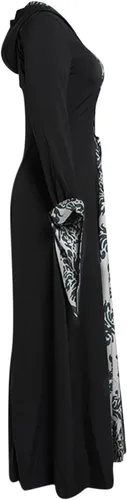 Miniatura 6 de Vestido renacentista de Halloween para mujer, talla grande, disfraces victorianos, longitud al suelo, vestidos medievales, elegante, vestido de baile