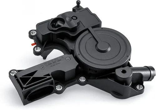 Miniatura 4 de Válvula PCV - Separador de aceite de válvula de ventilación del cárter del motor con kit de manguera de respiradero compatible con Audi A3, A4, A5