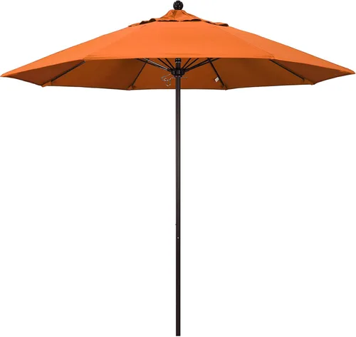 Miniatura 32 de California Umbrella Paraguas comercial para patio de la serie Venture, Negro
