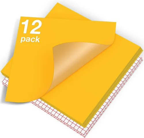 Miniatura 11 de Vinilo para Cricut – Juego de hojas de vinilo adhesivas permanentes – Hojas de vinilo de 12 x 12 pulgadas / 30.48 x 30.48 cm. y hojas de cinta