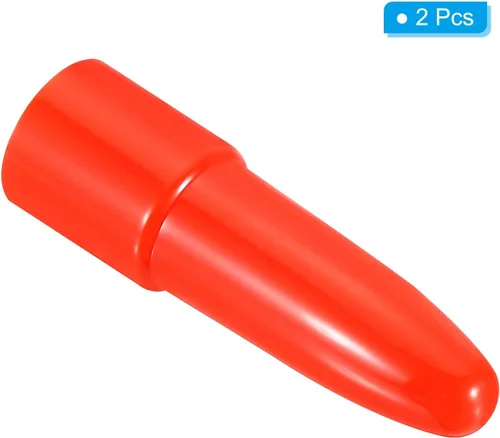 Miniatura 3 de PATIKIL Tapas difusoras de linterna, 2 piezas de plástico de policarbonato resistente al desgaste, varita de señal para la mayoría de linternas LED