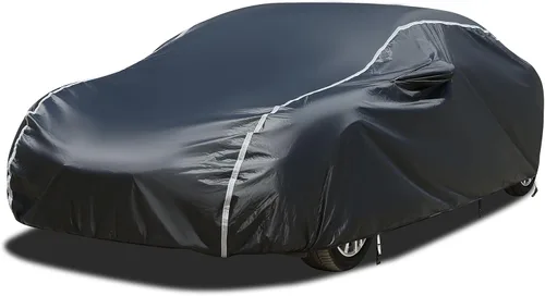 Miniatura 12 de Coverado - Funda impermeable para todo clima, protección completa, puerta con cremallera, forro de algodón, protección ultravioleta a prueba
