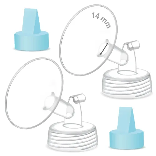 Miniatura 10 de Maymom Pieza de bomba compatible con bombas Spectra Ameda Luna, Incl Brida de boca ancha de 0.59 pulgadas; no original Spectra S1 S2 9 Plus Synergy