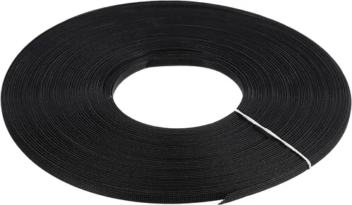 Miniatura 74 de uxcell Deshuesado para coser, 1 pieza de 5 yardas y 0.236 in – corsé de poliéster de alta densidad para vestido de novia, vestido de novia (negro)