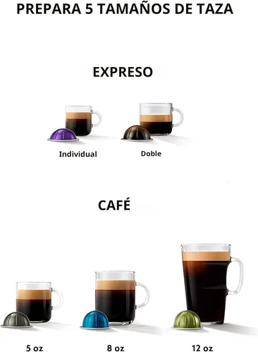 Miniatura 6 de Nespresso Vertuo Pop+ Deluxe de De'Longhi con Aeroccino, plateado