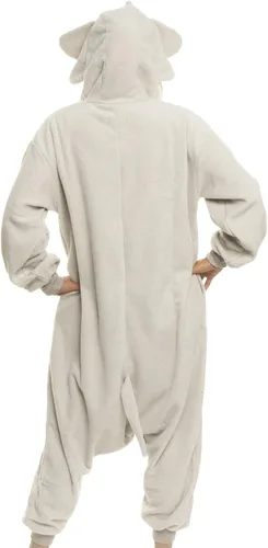 Miniatura 5 de FUNZIEZ! - Disfraz de Halloween para adultos, de animales y criaturas marinas, mameluco afelpado para cosplay, para mujeres y hombres
