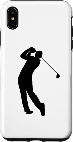 Miniatura 8 de iPhone 12 mini jugador de golf golfista con club de golf caso deportivo