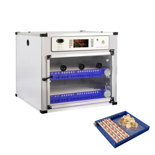 Incubadora de 136 huevos, incubadora automática para incubar huevos, con giro automático de huevos y control de temperatura y humedad, incubadora de