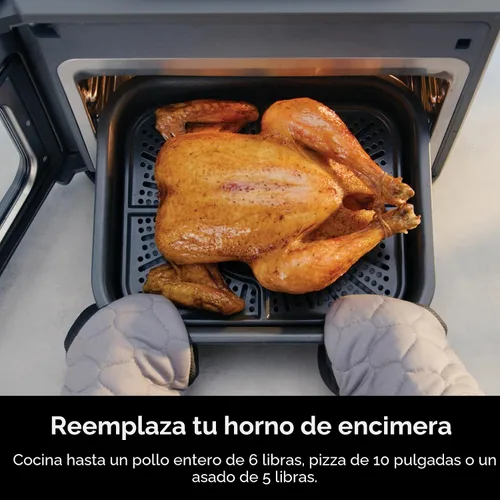 Miniatura 7 de Ninja Combi Multicocina, horno y freidora de aire, comidas completas en 15 minutos, funciones 14 en 1, cocina combinada + freír al aire, hornear