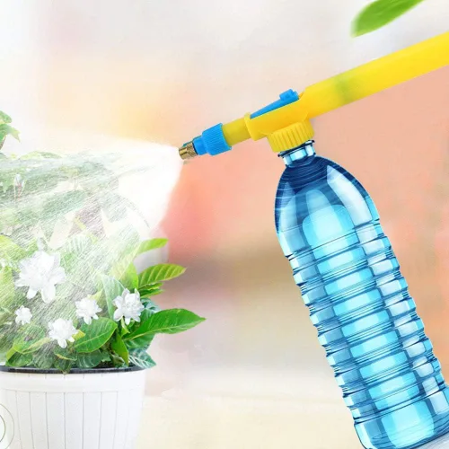 Miniatura 2 de Pulverizador a presión, parte superior de repuesto de mano para botellas de bebidas, mini bomba de agua para el hogar, césped, jardín, jardinería