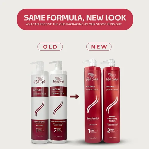 Miniatura 2 de I Belli Capelli Ravenna Professional Keratin Hair B-tox - Cirugia Capilar para el Cabello, alisado, tratamiento capilar B-tox, Celulas Madres