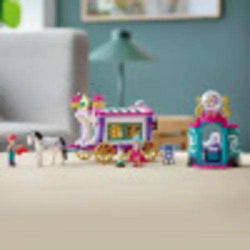 Miniatura 6 de LEGO Friends Magic Caravan 41688 Kit de construcción; juguete mágico de caravana para niños creativos que aman los vehículos; nuevo 2021 (348 piezas)