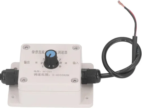 Miniatura 8 de Motor vibrador de hormigón, 30W 4000RPM DC Motor eléctrico de vibración de hormigón sin escobillas, con controlador de velocidad, para mesa