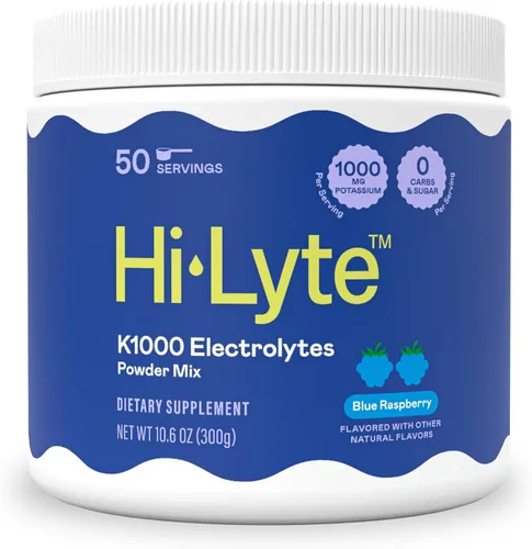 Miniatura 17 de Hi-Lyte K1000 - Mezcla de electrolitos en polvo, naranja Keto y rendimiento, 50 porciones
