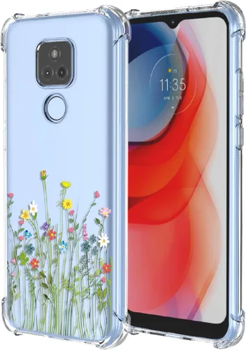 Miniatura 9 de Funda para Moto G Stylus 2021 4G Clear Flower Funda de teléfono TPU suave a prueba de golpes, antiarañazos, funda protectora para Motorola G Stylus