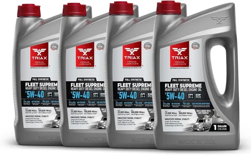Miniatura 11 de Triax Floet Supreme ESP 5W-40 Ultimate Full Sintético - Fricción modificada - API CK-4 Aceite de motor diésel de alta resistencia con Moly