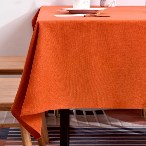 Miniatura 49 de BALCONY & FALCON Mantel Rectangular Estilo Jacquard Resistente al Agua Cubierta de Mesa para Comedor Cocina Café Fiestas y Uso al Aire Libre