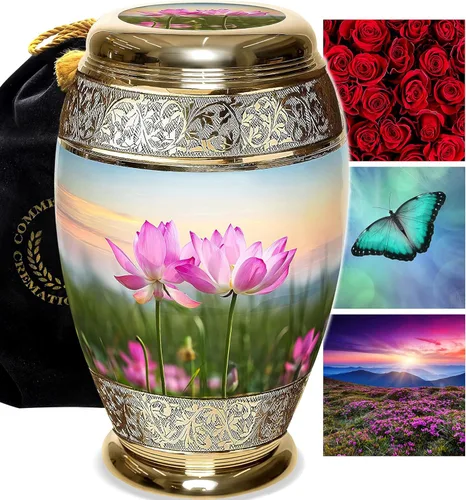 Miniatura 36 de Urnas de Cremación Conmemorativas para Cenizas Humanas Adultas Femeninas - Urnas Personalizadas y Decorativas para Mujeres - Urnas Bellamente Hechas