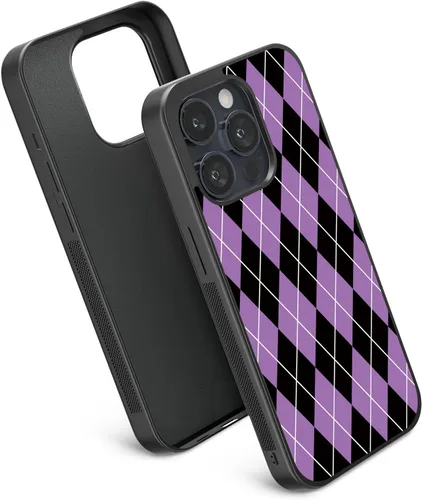 Miniatura 14 de Fundas para iPhone 7/8/Plus/X/Xs/Xr/11/12/13/14/15/16/17/Pro/Max/Plus/Air/Mini (negro y rojo)
