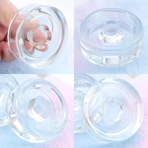 Miniatura 7 de 2 pesos de fermentación de vidrio, tapas de fermentación para frascos Mason de boca ancha, pesas para conservas para chucrut, encurtidos y kimchi