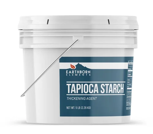 Miniatura 3 de Earthborn Elements Almidón de tapioca (1 galón), espesante para sopas, guisos y salsas